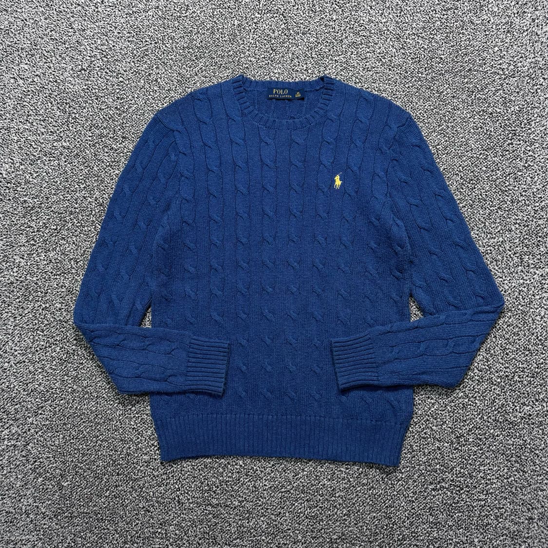 Name : 폴로 랄프로렌 시그니처로고 꽈배기 니트 :)  상품이미지1