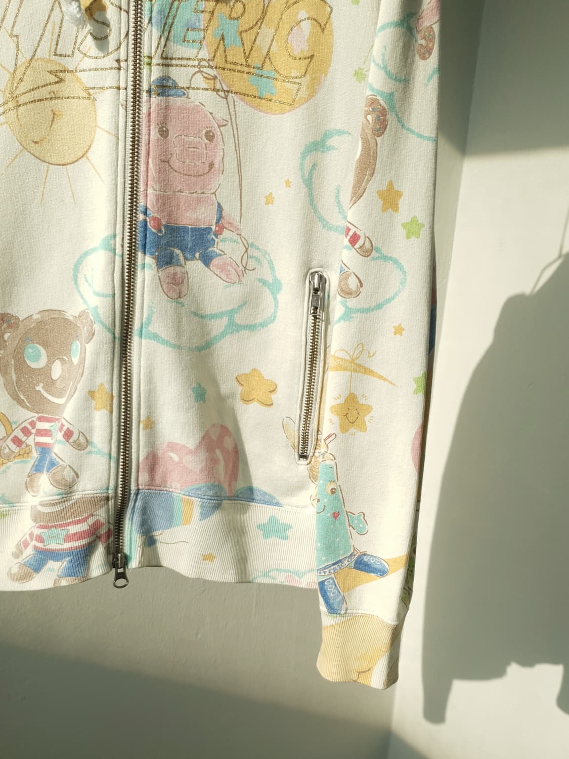 90s Hysteric glamour "Bear Dreme" hoodie 상품이미지5