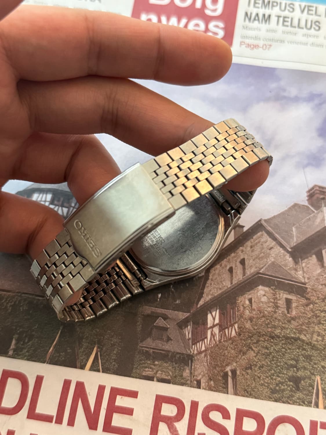 세이코 Seiko 쿼츠 스피릿 데이데이트 상품이미지3