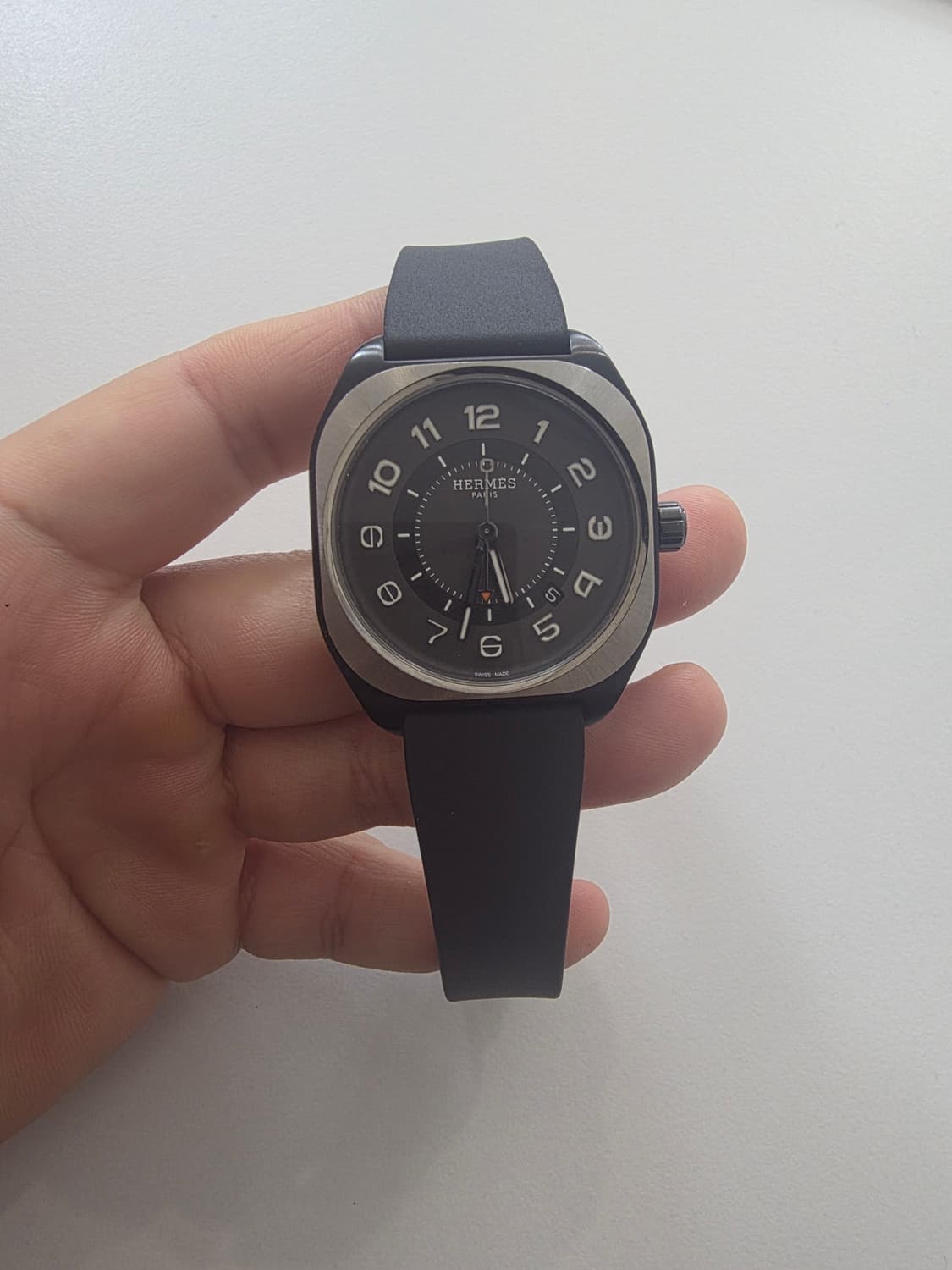 에르메스 H08 티타늄 오토매틱 시계 42mm 상품이미지8