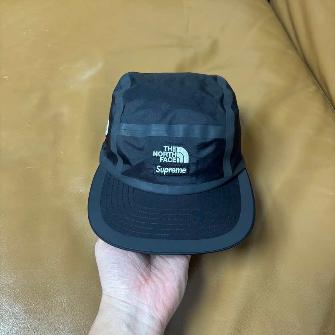 슈프림 노스페이스 캠프캡 모자 서밋 블랙 상품이미지3