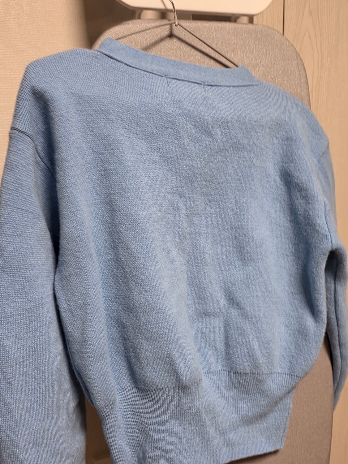 SEESTAR HIHIGH 하늘색 가디건 상품이미지5