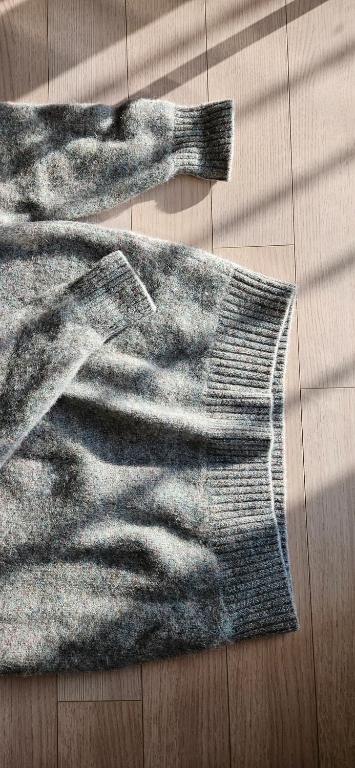 매너그램 셔틀랜드 울 쉐기독 니트 상품이미지7