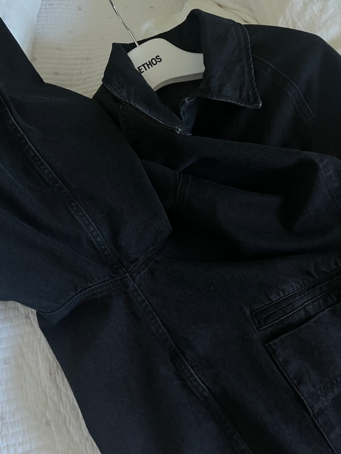 에토스 오버핏 데님자켓 상품이미지6