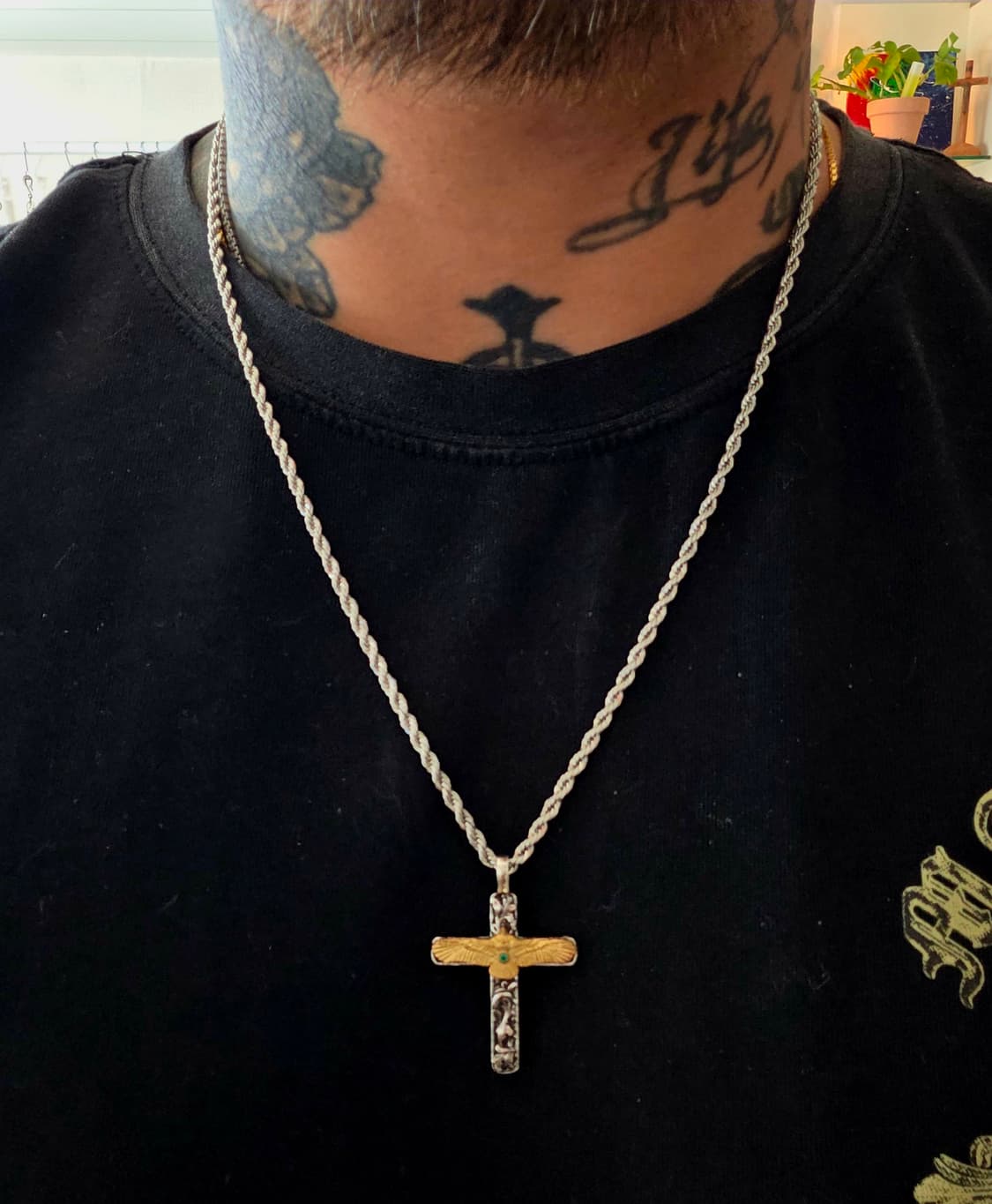 3Cross sugical eagle navajo nacklace 상품이미지2