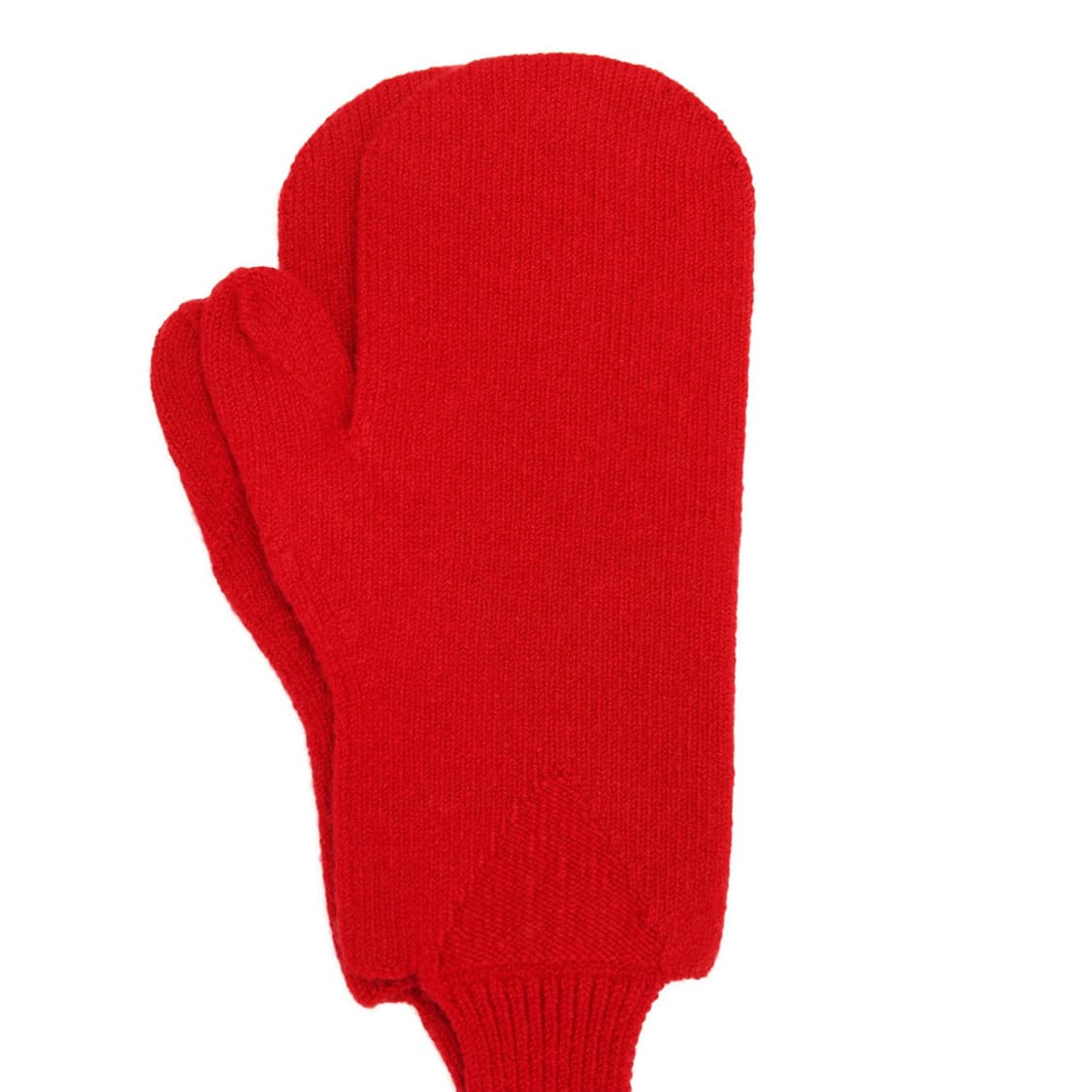 새상품 보테가베네타 울 캐시미어 장갑 넥워머 장갑 레드 컬러 상품이미지2