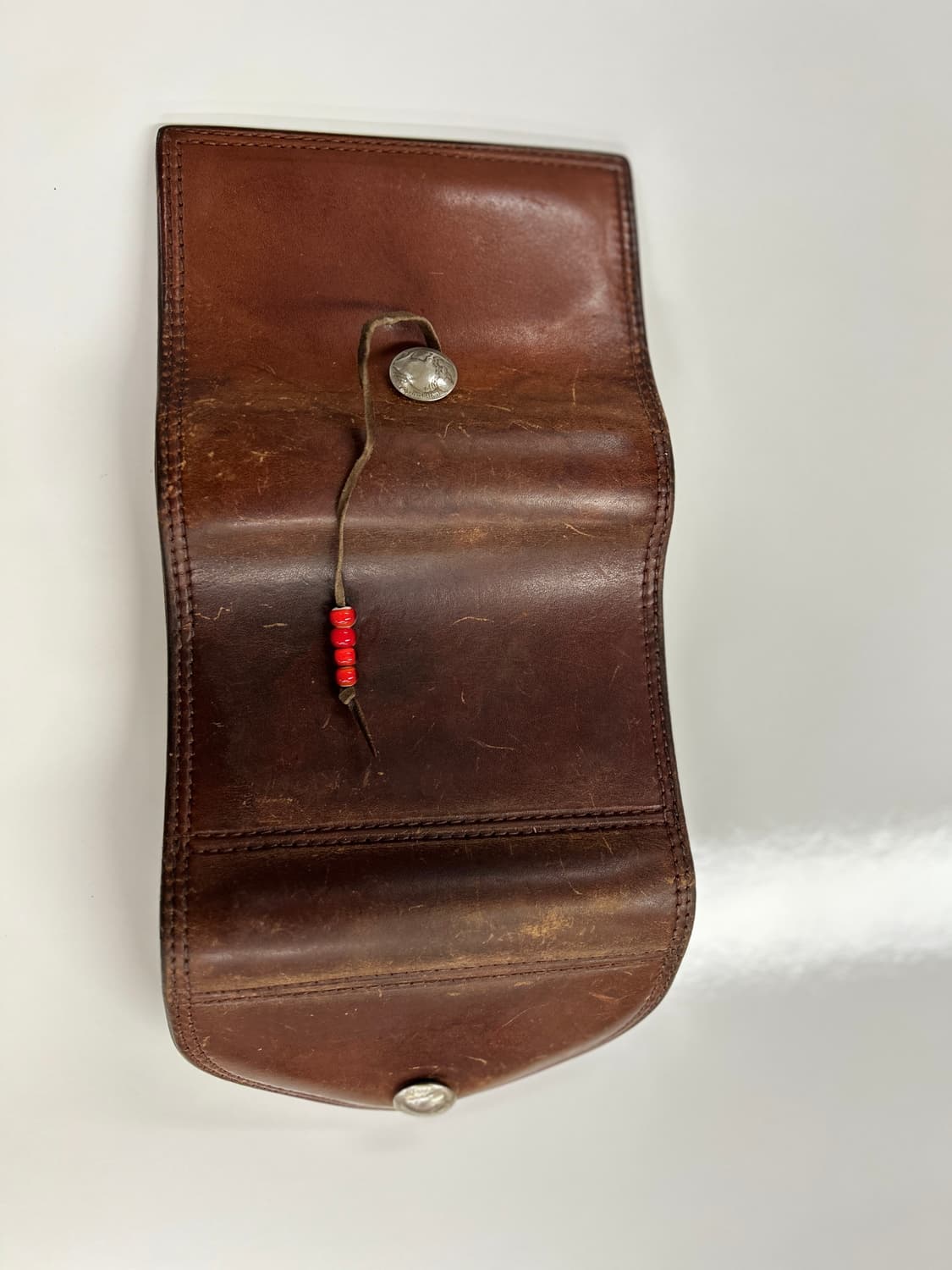 GOROS 올드고로스 새들레더 더블콘초 다이어리 상품이미지9