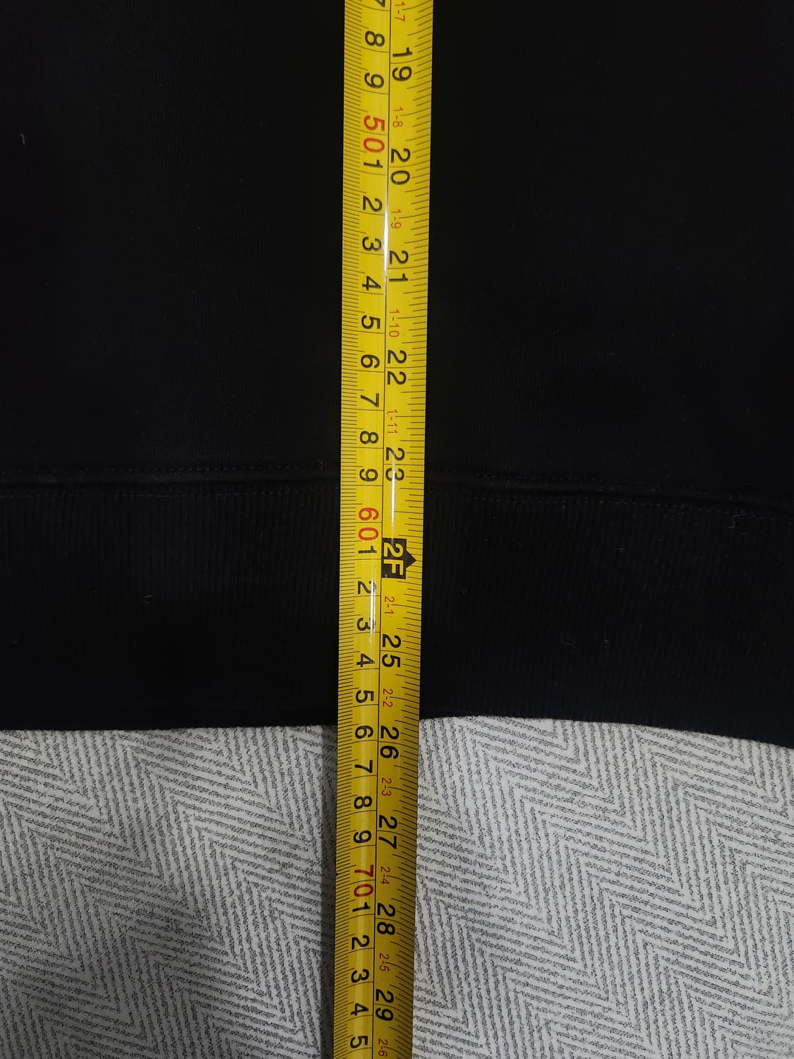 타메힐피거 타미진스 블랙 맨투맨 티셔츠 남성 100사이즈 상품이미지10