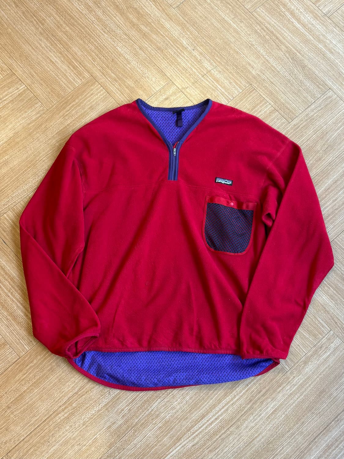 91s Patagonia 카플라인 카약 플리스 상품이미지1