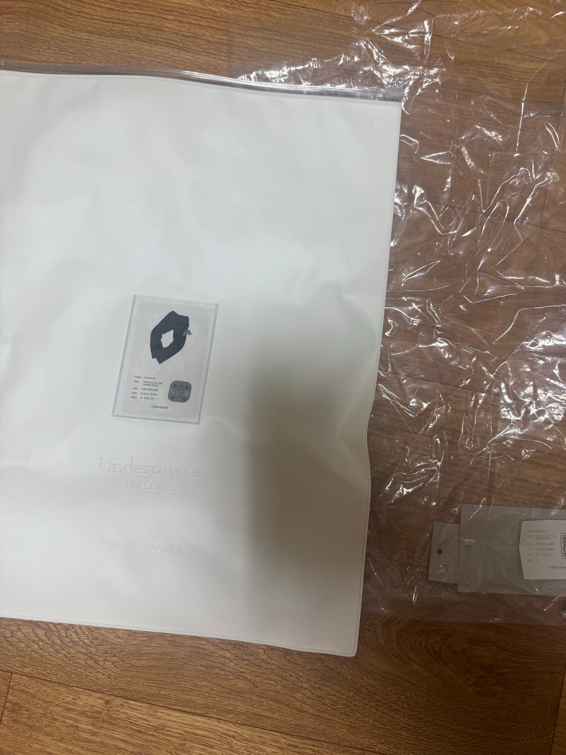 언더마이카 리전 01 트위스트 지퍼라인 테이핑 팬츠 상품이미지6