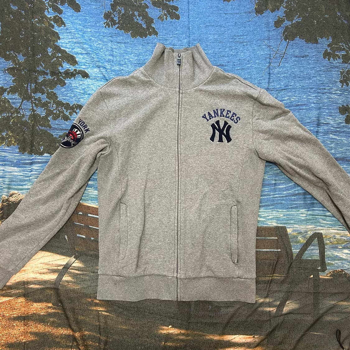 MLB New York Yankees Zip-Up 상품이미지1