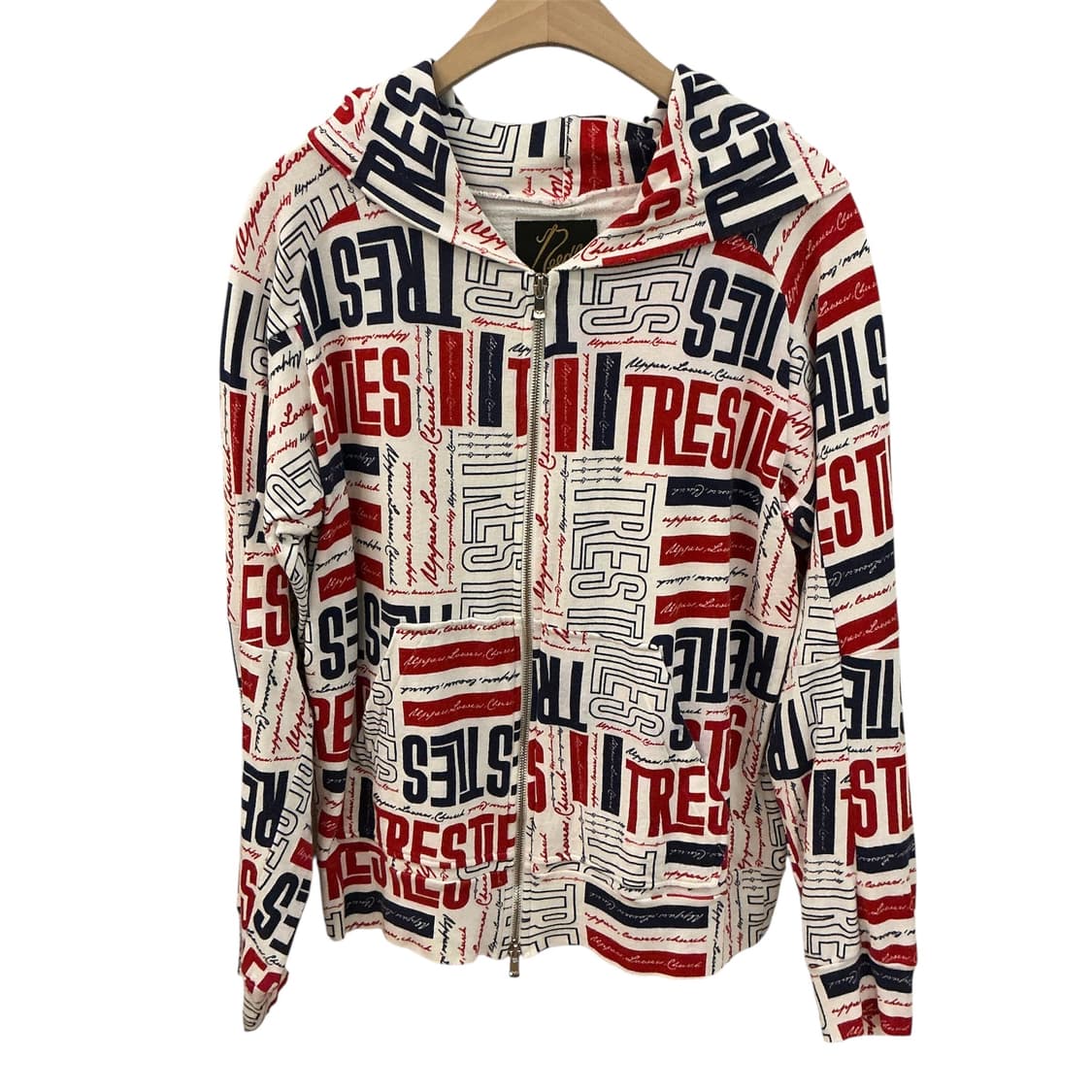 니들스 트레슬프린트 후드집업 상품이미지1