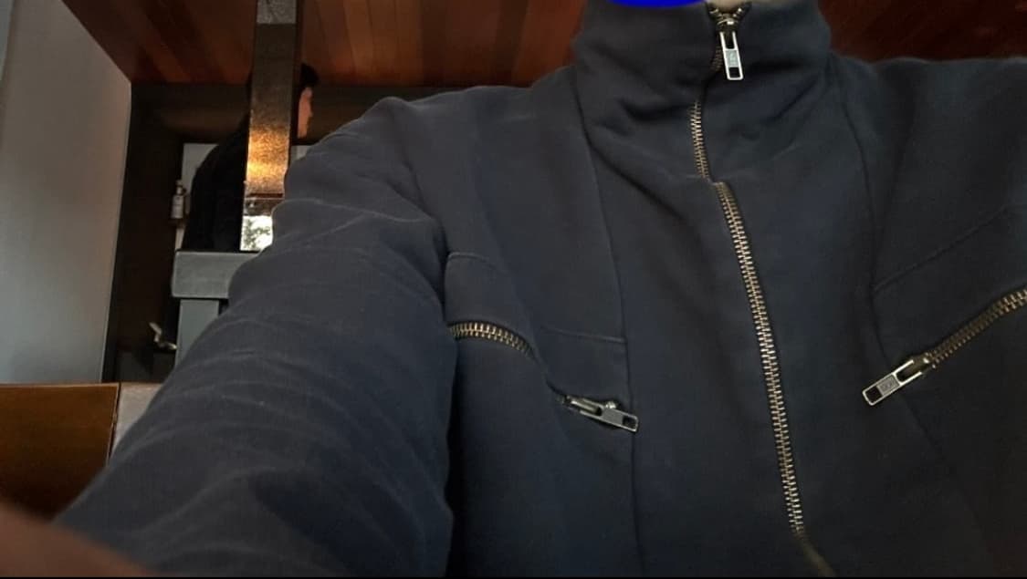 Agnes B homme 하이넥 집업 상품이미지1