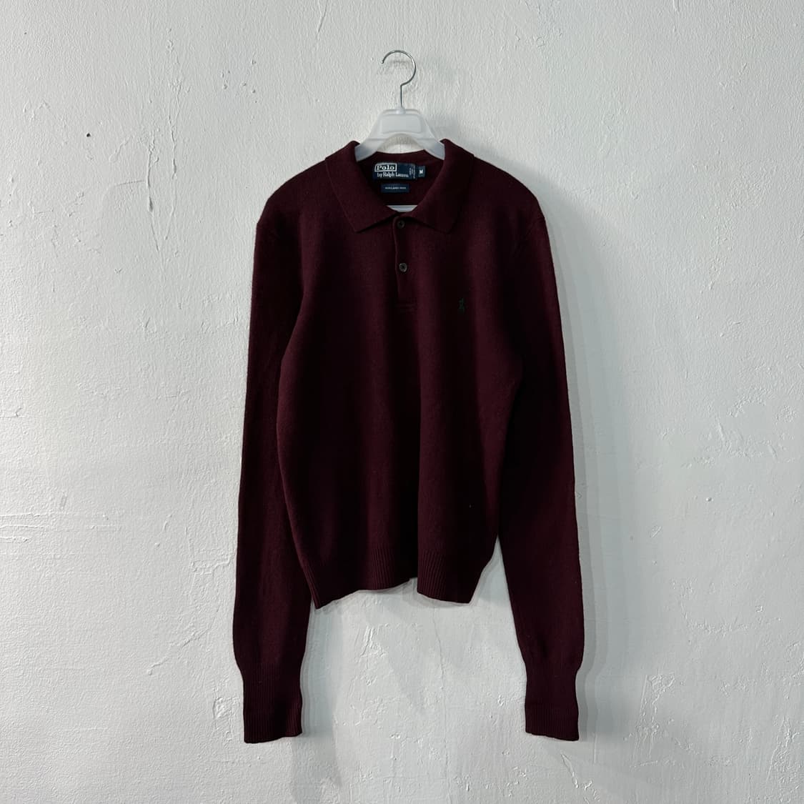 폴로랄프로렌 램스울 카라니트 100 상품이미지1