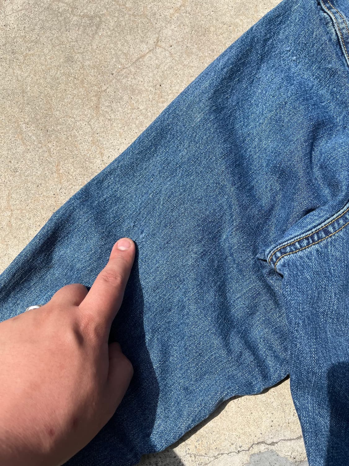 Old GAP Denim Trucker Jacket 상품이미지8