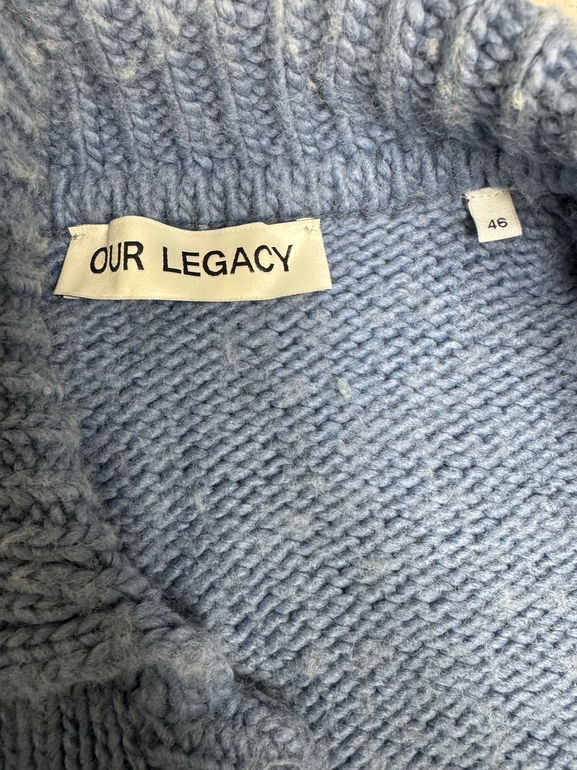 아워레가시 빅 가디건 청키블루 46 상품이미지6