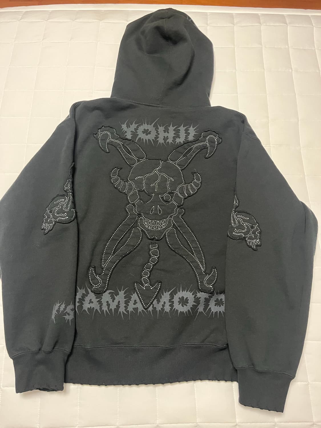 슈프림X요지야마모토 콜라보 후드집업 M사이즈 상품이미지2