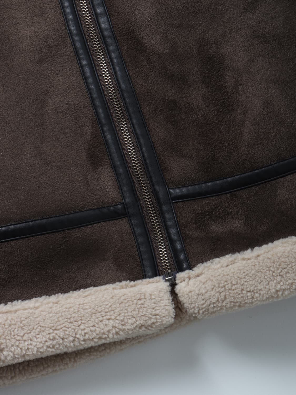 Ray BEAMS Fake Mouton Bomber Blouson 상품이미지8