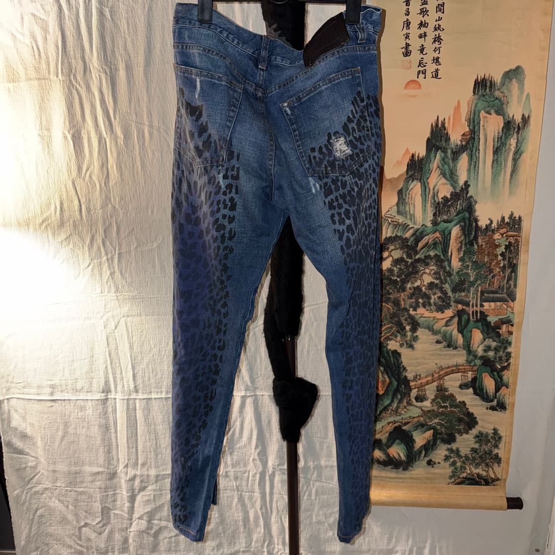 2009ss Roberto Cavalli Leopard Denim 상품이미지3