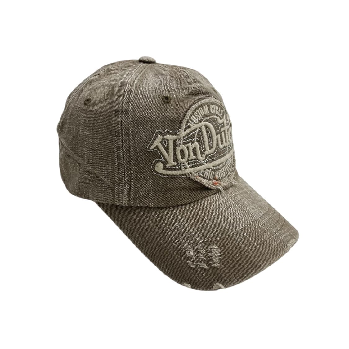 본더치 y2k 빈티지 베이지 데님 볼캡 상품이미지6