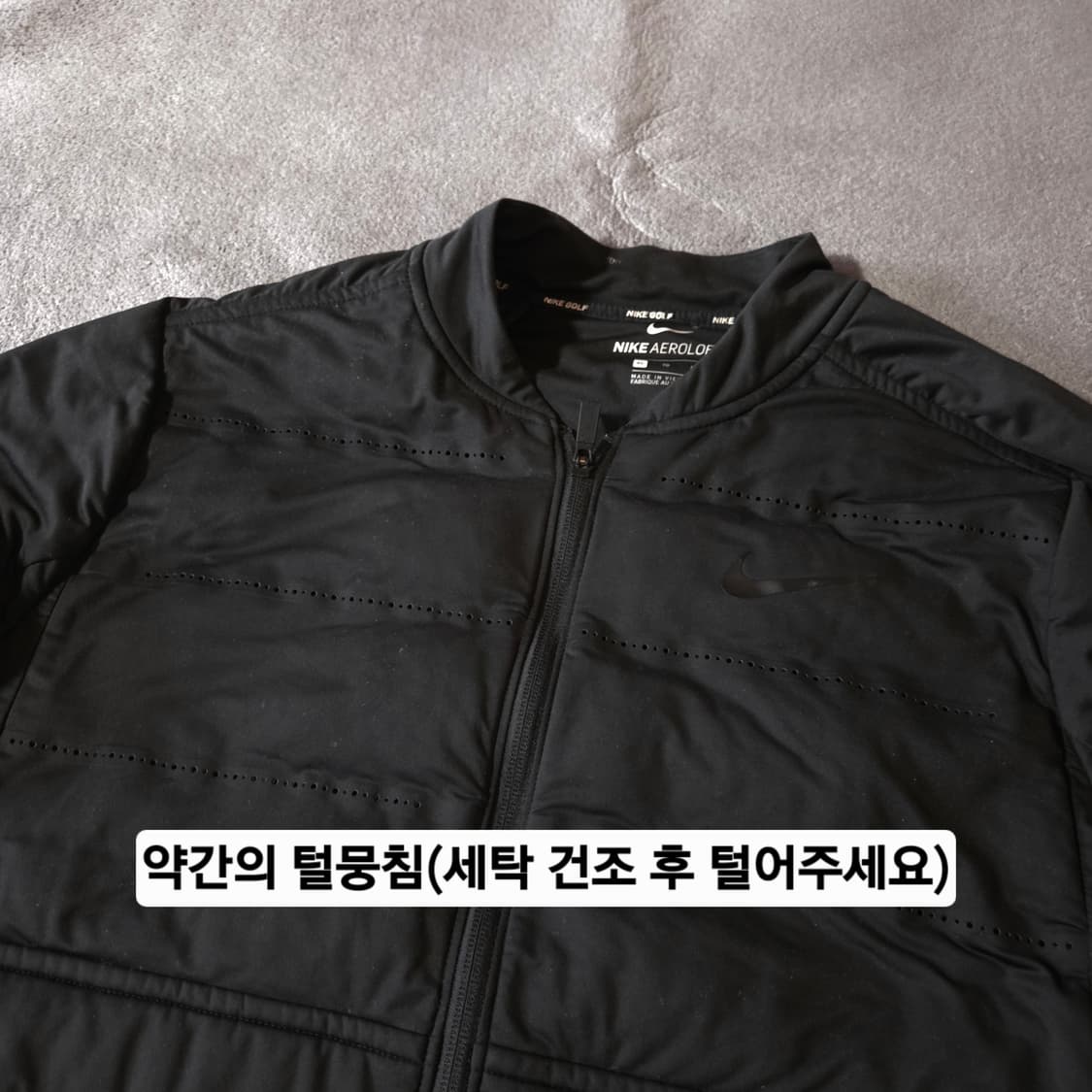 나이키 에어로로프트 경량패딩 자켓 XL 105 블랙 상품이미지6