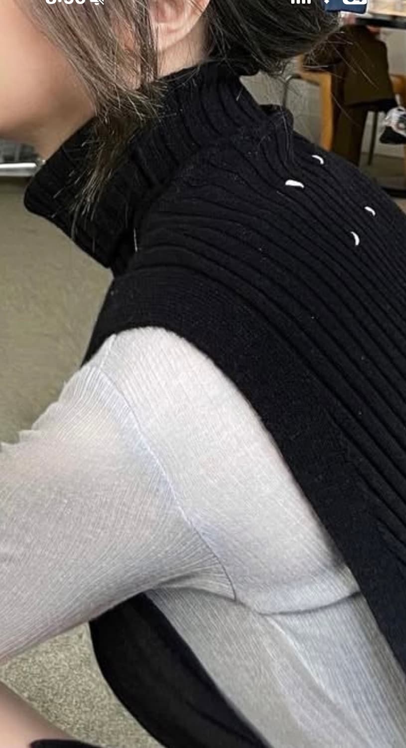 메종 마르지엘라 터틀넥 베스트 니트 (여성 가능) 상품이미지6