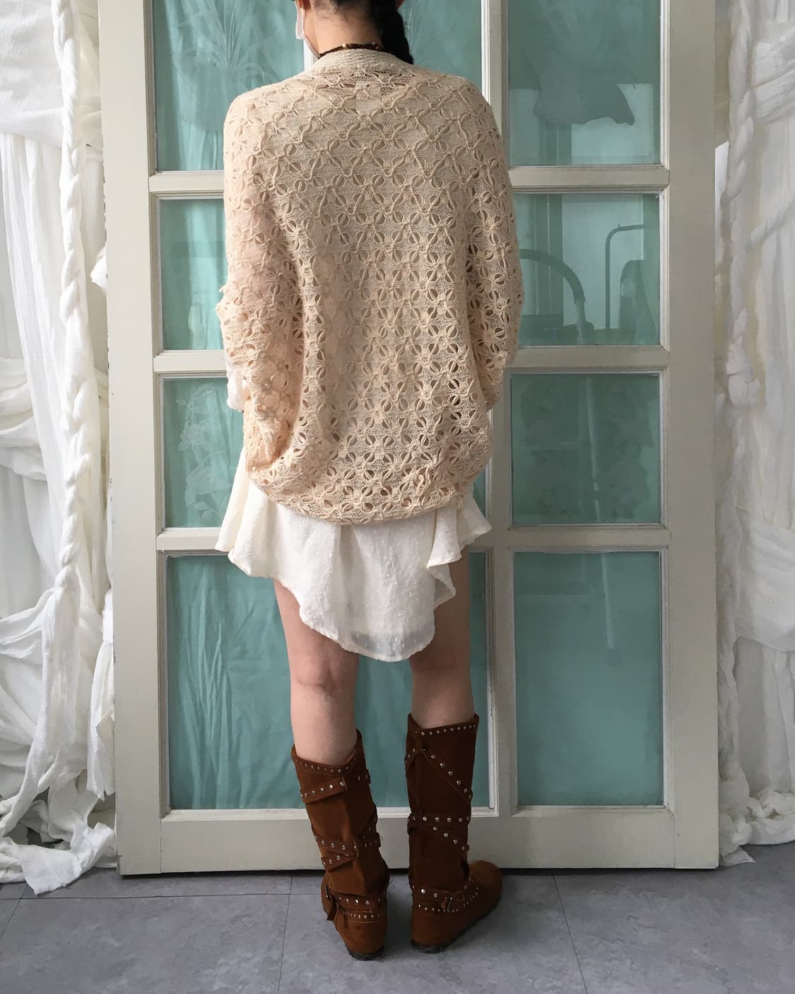 Crochet open cardigan 상품이미지9