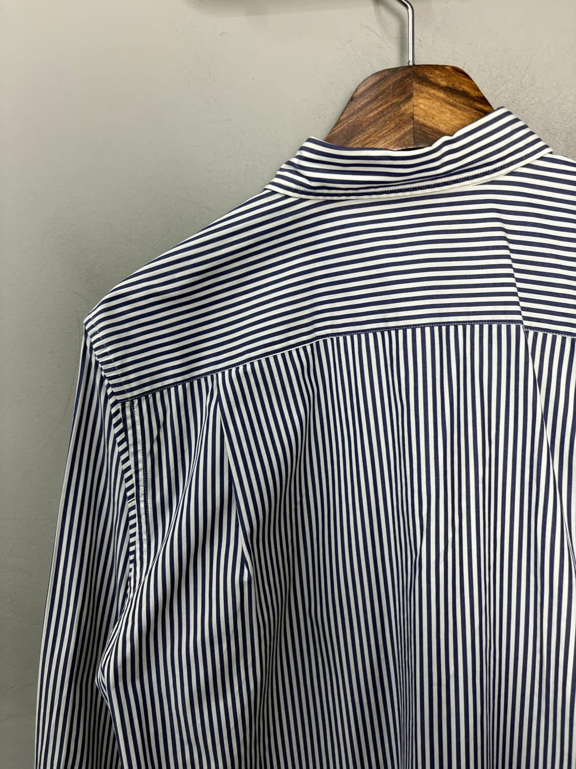 꼼데가르송 스트라이프 블랙하트 와펜 셔츠 A3801 상품이미지6