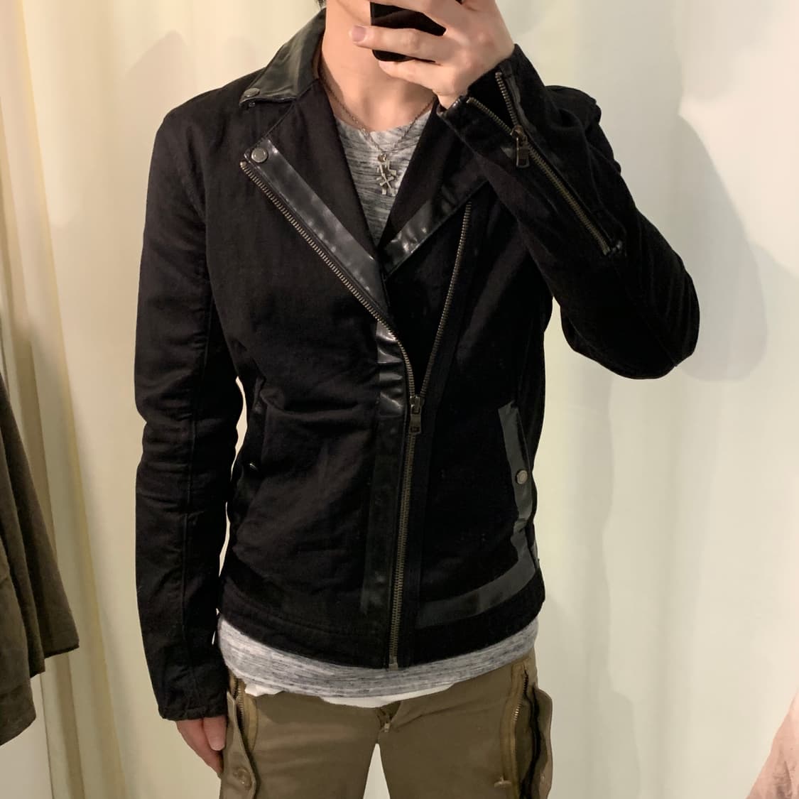 Armani Exchange (아르마니 익스체인지) 더블 라이더 자켓 상품이미지2