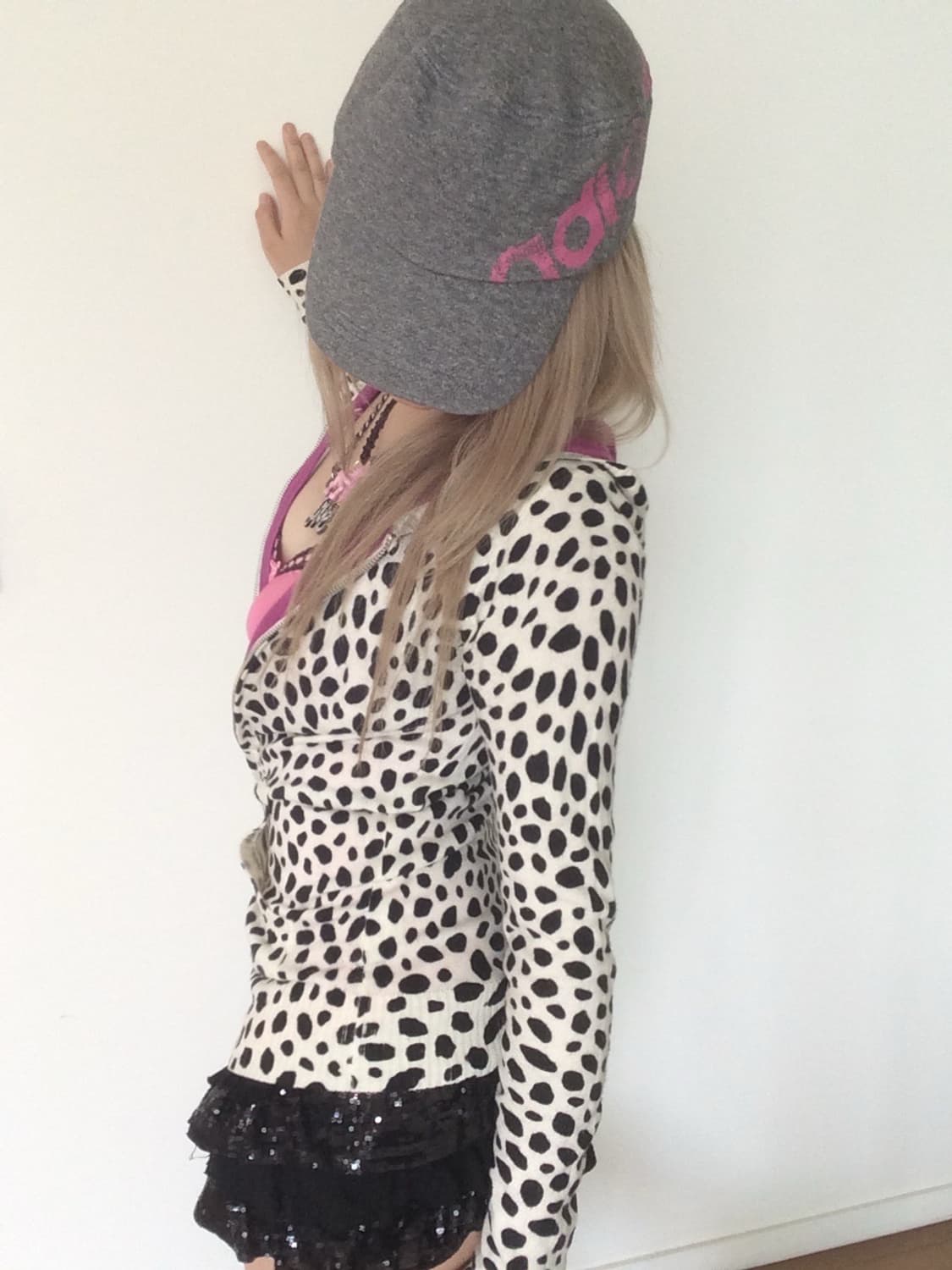 Adidas Pink GAL Logo Cap 상품이미지2