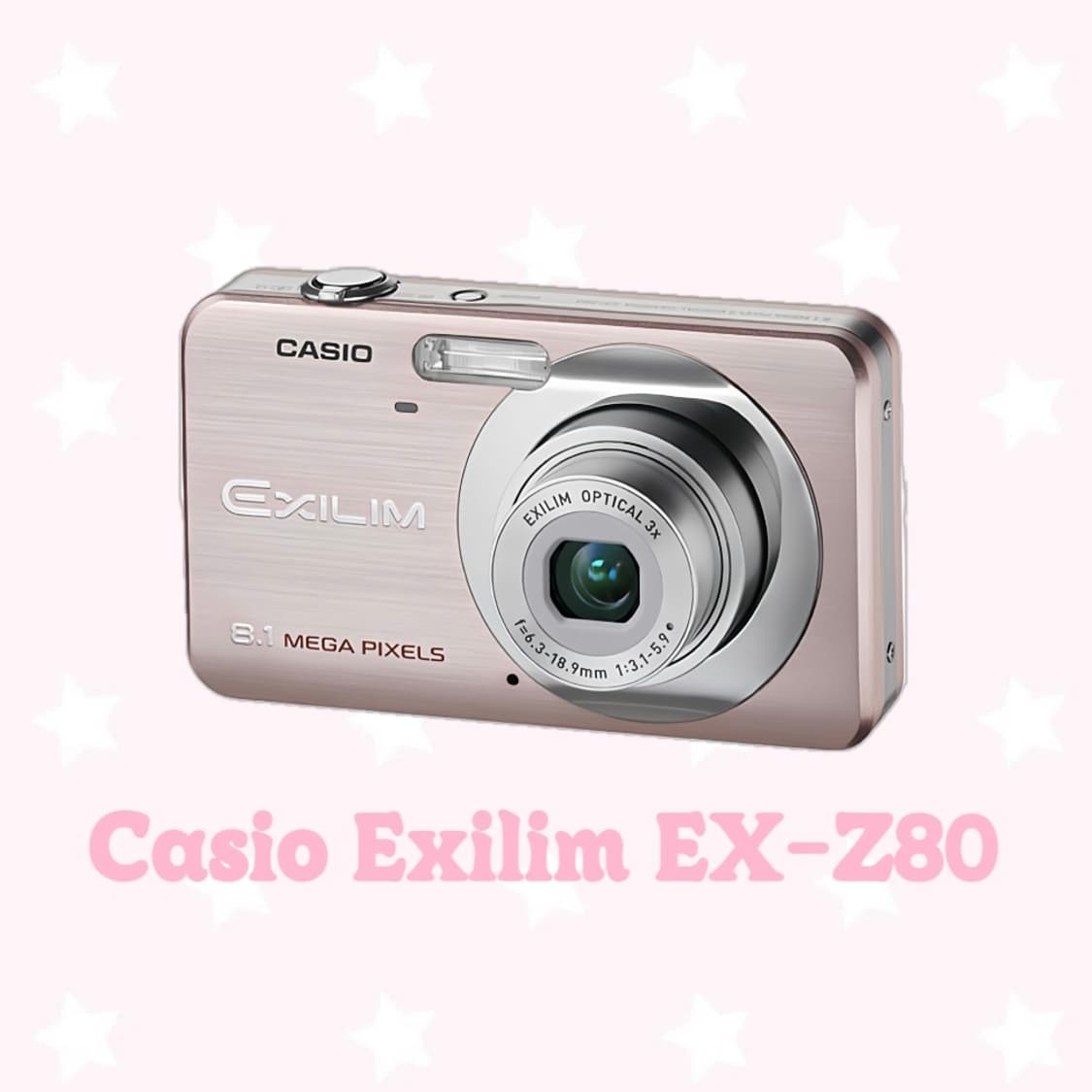 [*희귀⚡️/작례O] 카시오 엑슬림 EX-Z80  핑크 디지털 카메라 상품이미지1