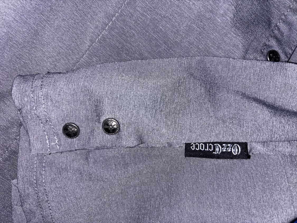 Ozz Croce 오즈온 반소매 그레이 셔츠 ozz on 상품이미지8