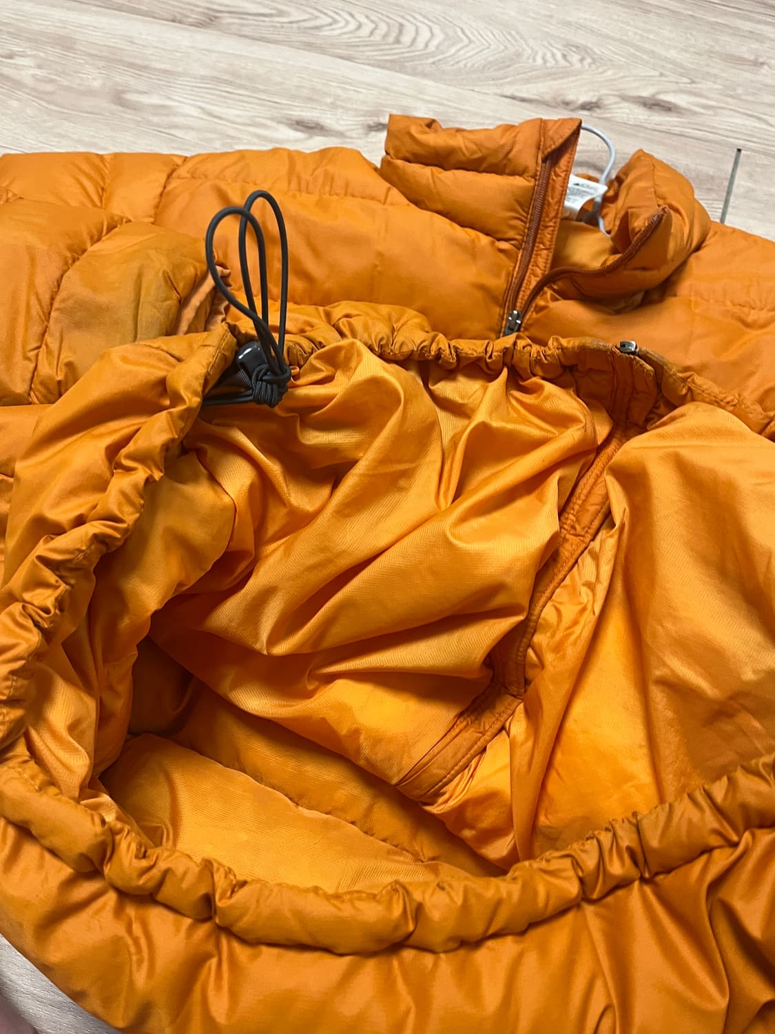 [XL]파타고니아 빈티지 다운스웻 패딩 오렌지 상품이미지7