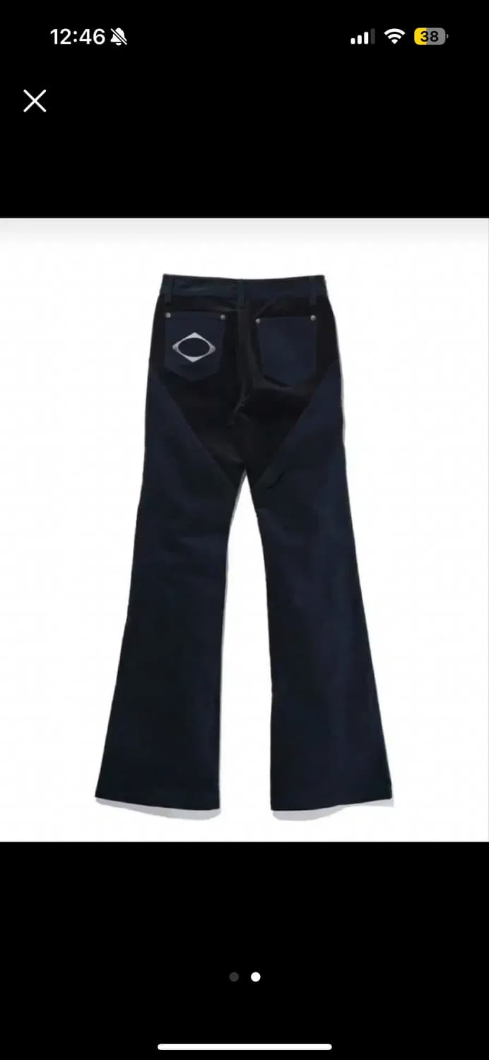 S미스치프 코듀로이 부츠컷 팬츠 조이착용 상품이미지2