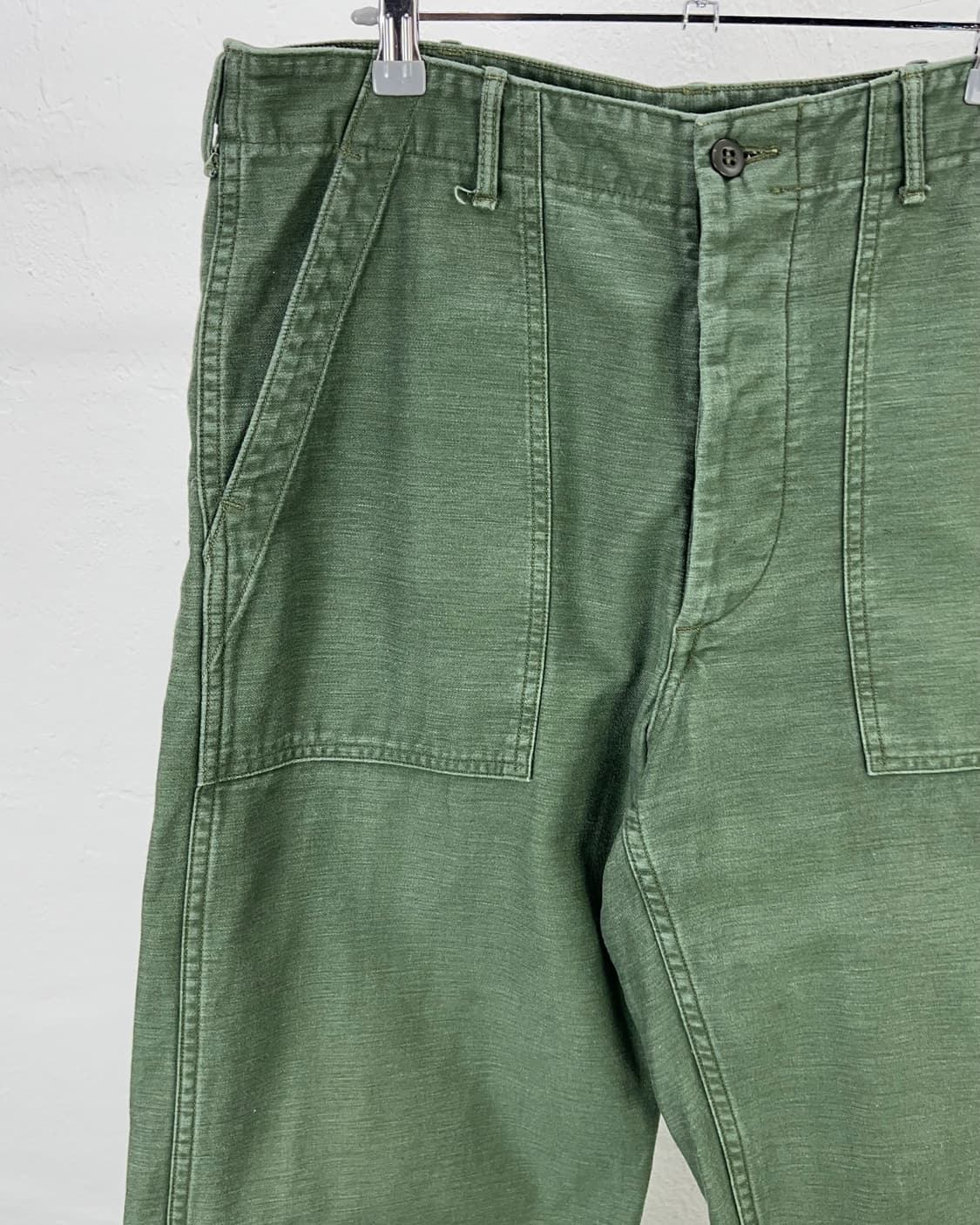 오어슬로우 베이직 버튼 플라이 퍼티그 US 아미 팬츠 상품이미지2