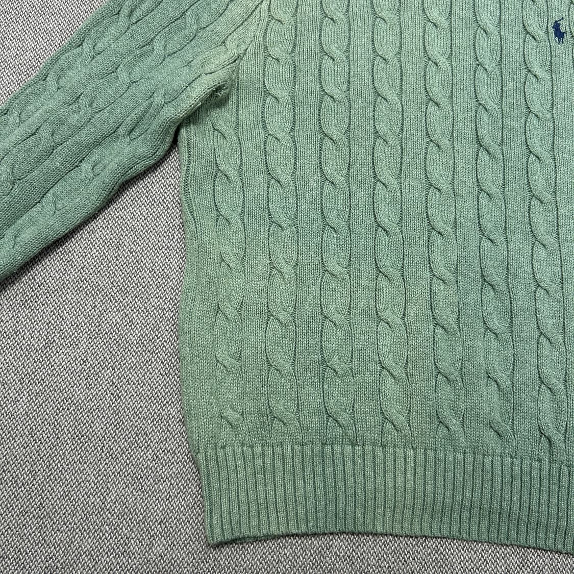 폴로 썬페이드 코튼 케이블니트(M) 상품이미지4