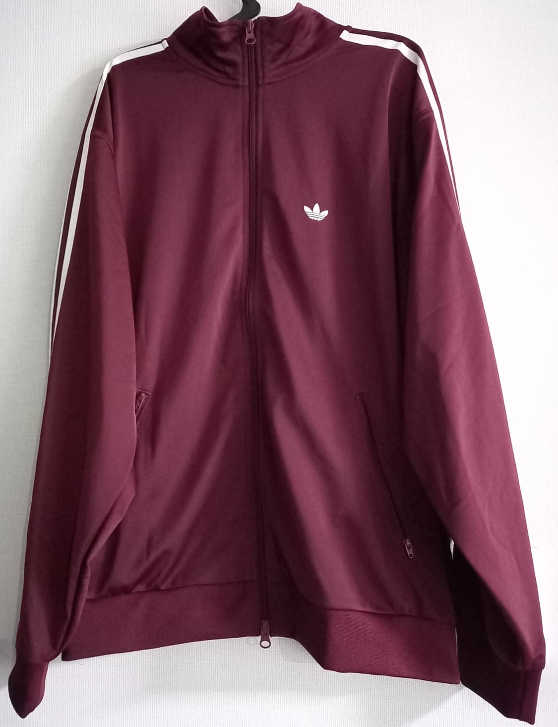 아디다스 BB 트랙탑 버건디 트랙탑 저지 져지집업 90/S 상품이미지1