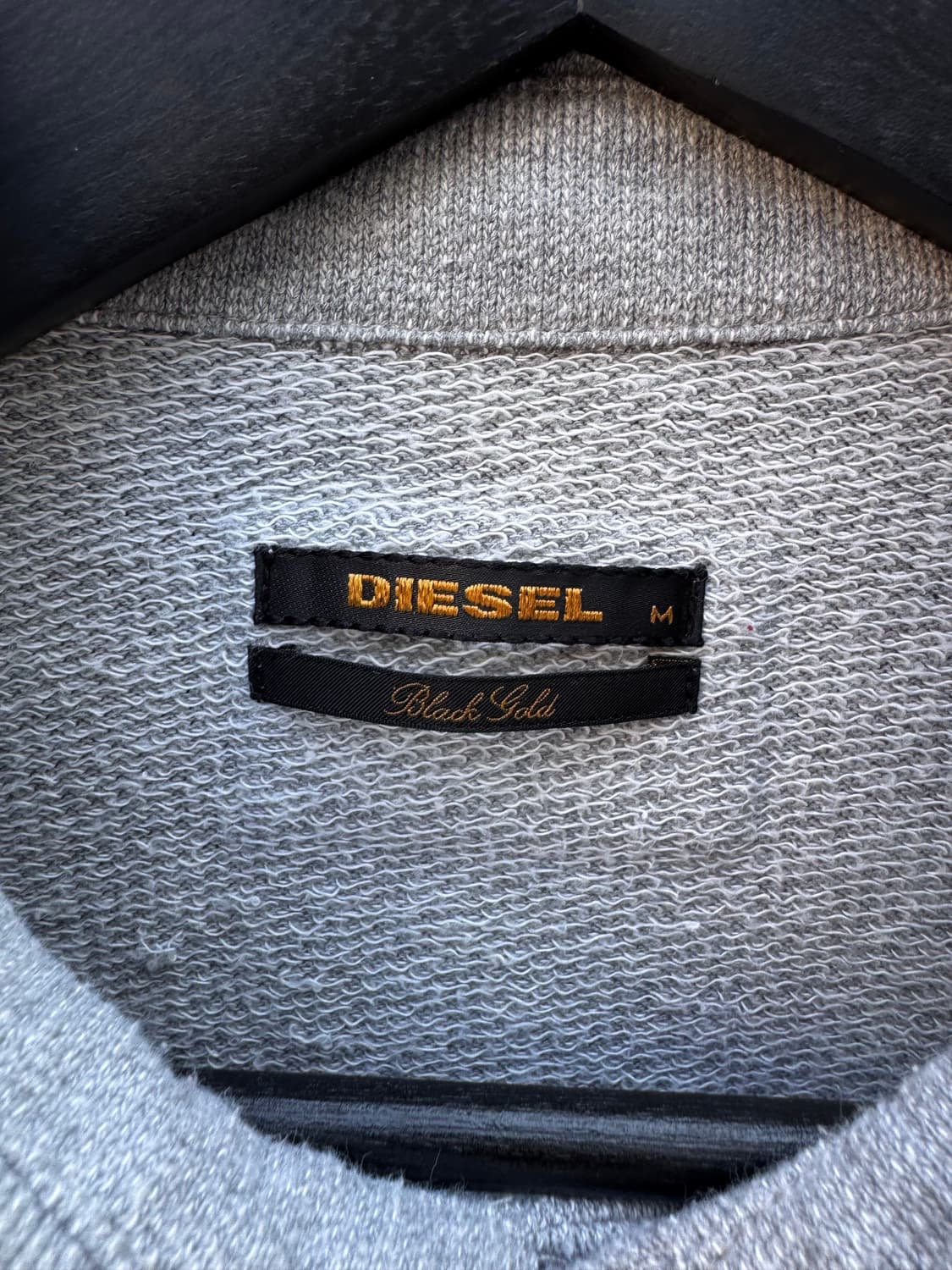 디젤 블랙골드 니트 더블자켓  상품이미지2