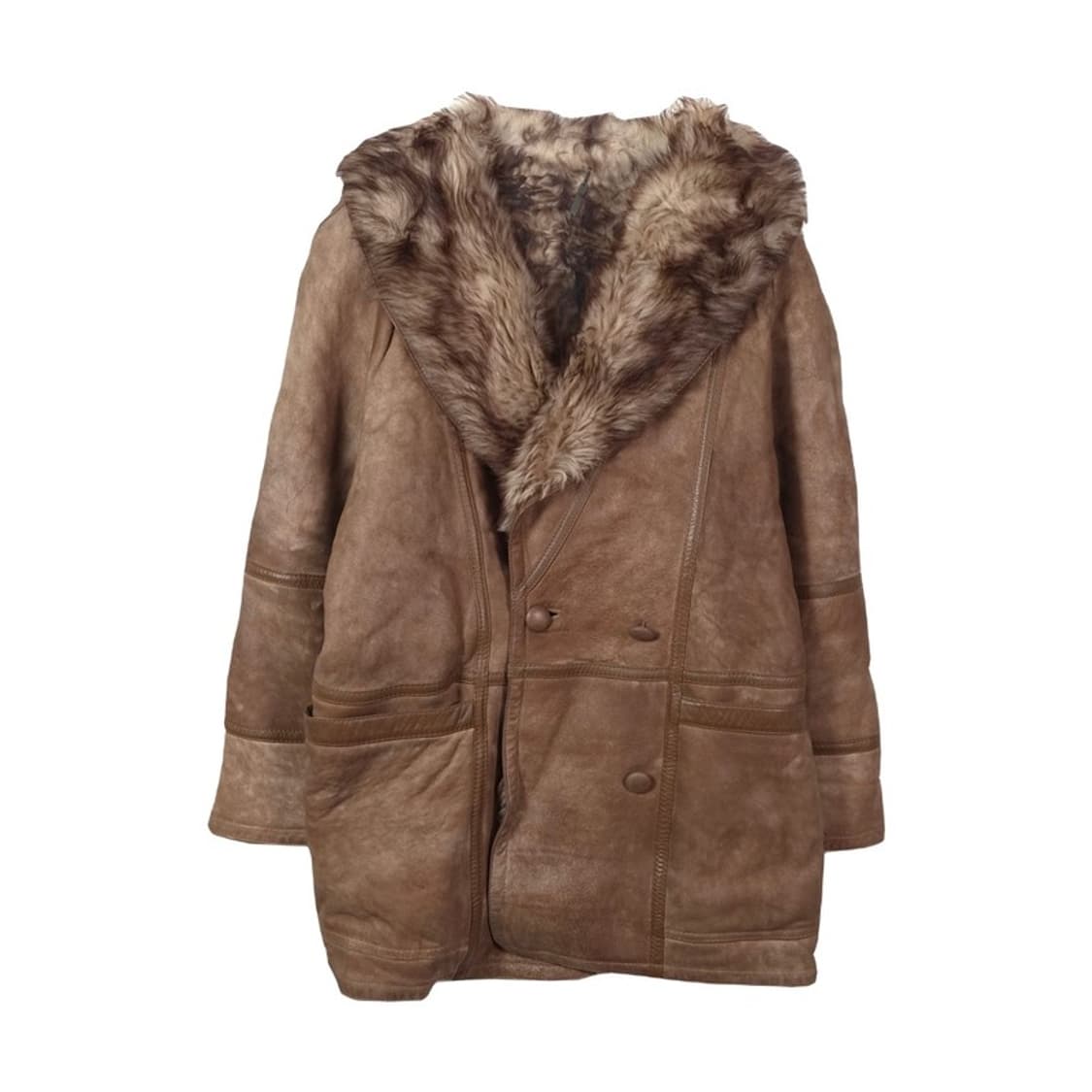 ESQ 에스콰이아 천연 양모 리얼 무스탕 자켓 66 상품이미지1