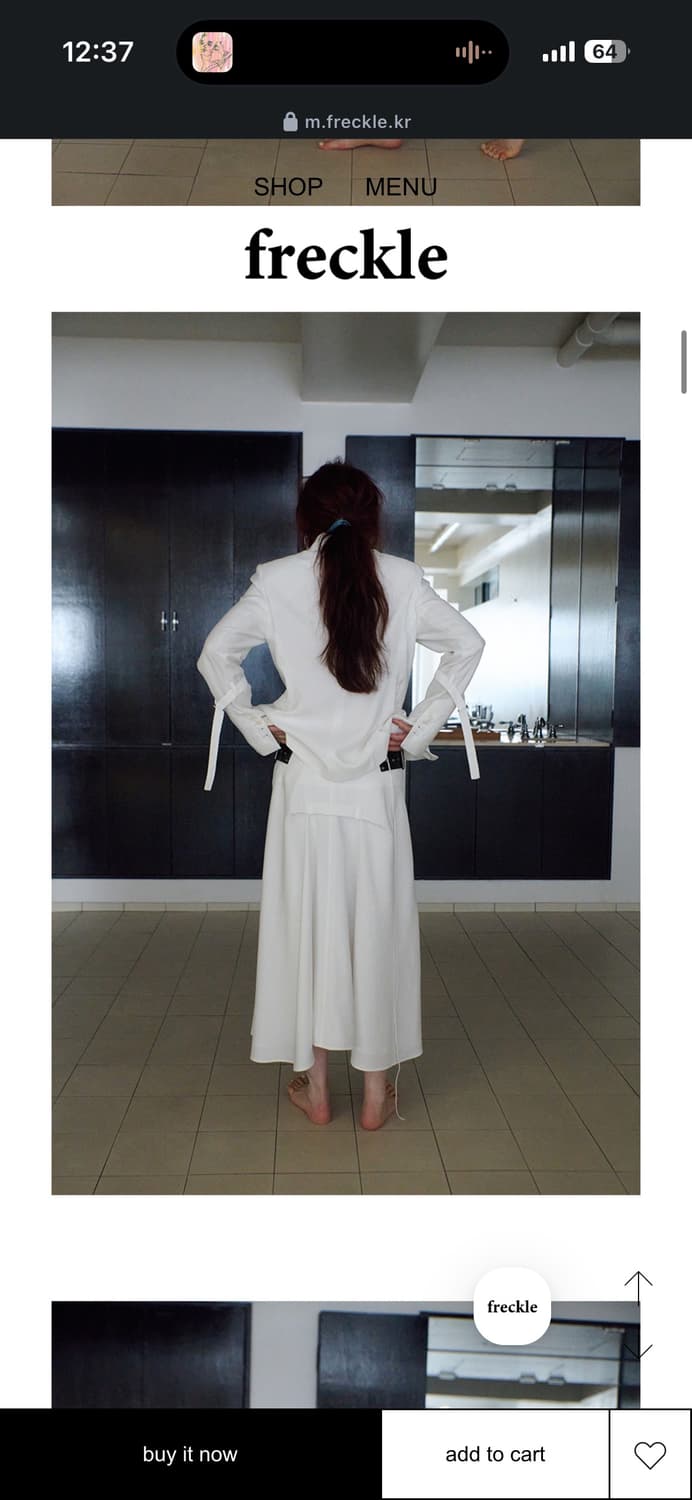 프레클 flare skirt 상품이미지2