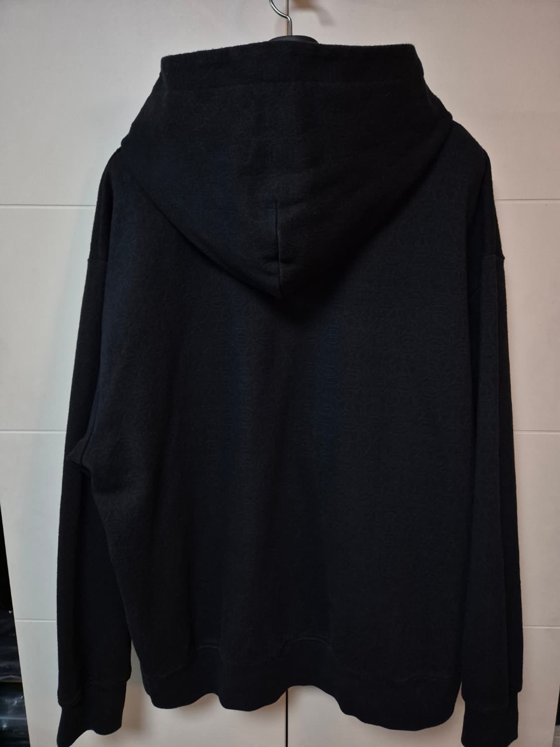 (XL) 24ss 나이키 조던 파리생제르망 기모 블랙 후드티 상품이미지2