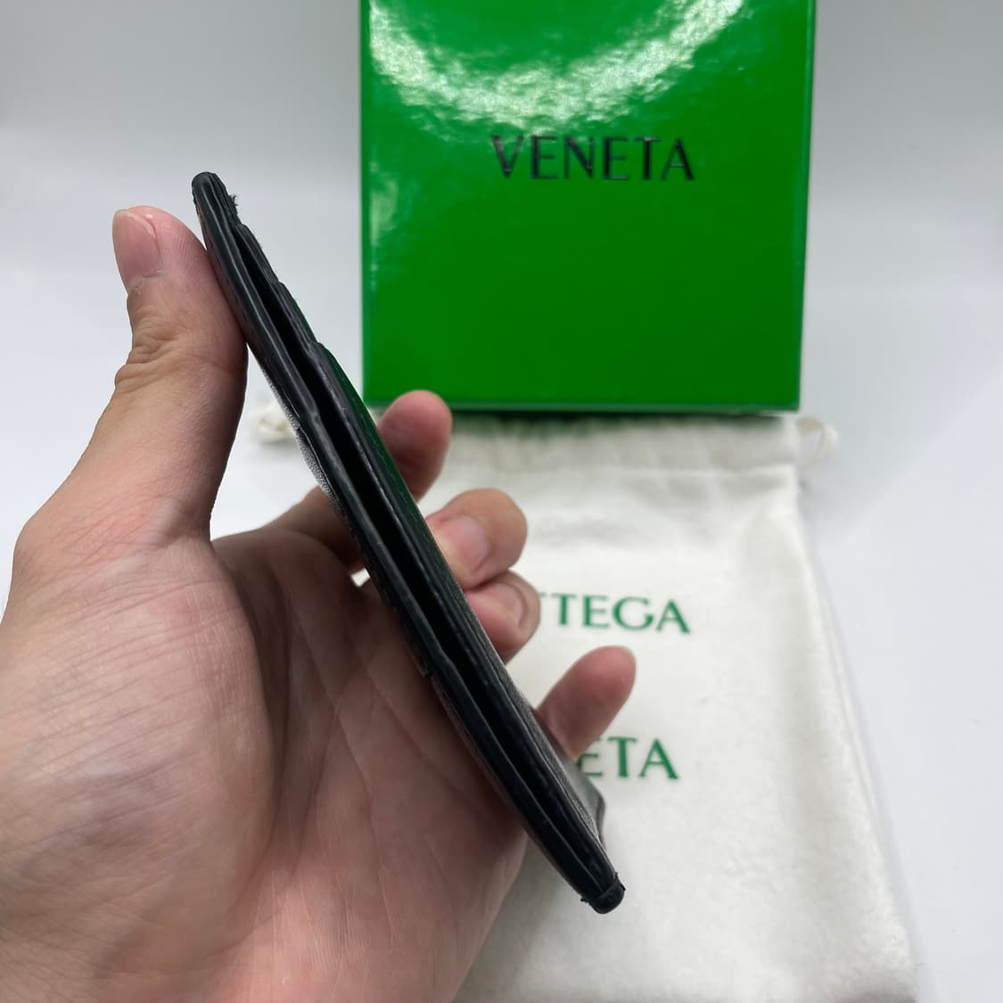 보테가베네타 램스킨 카세트 카드지갑 상품이미지6