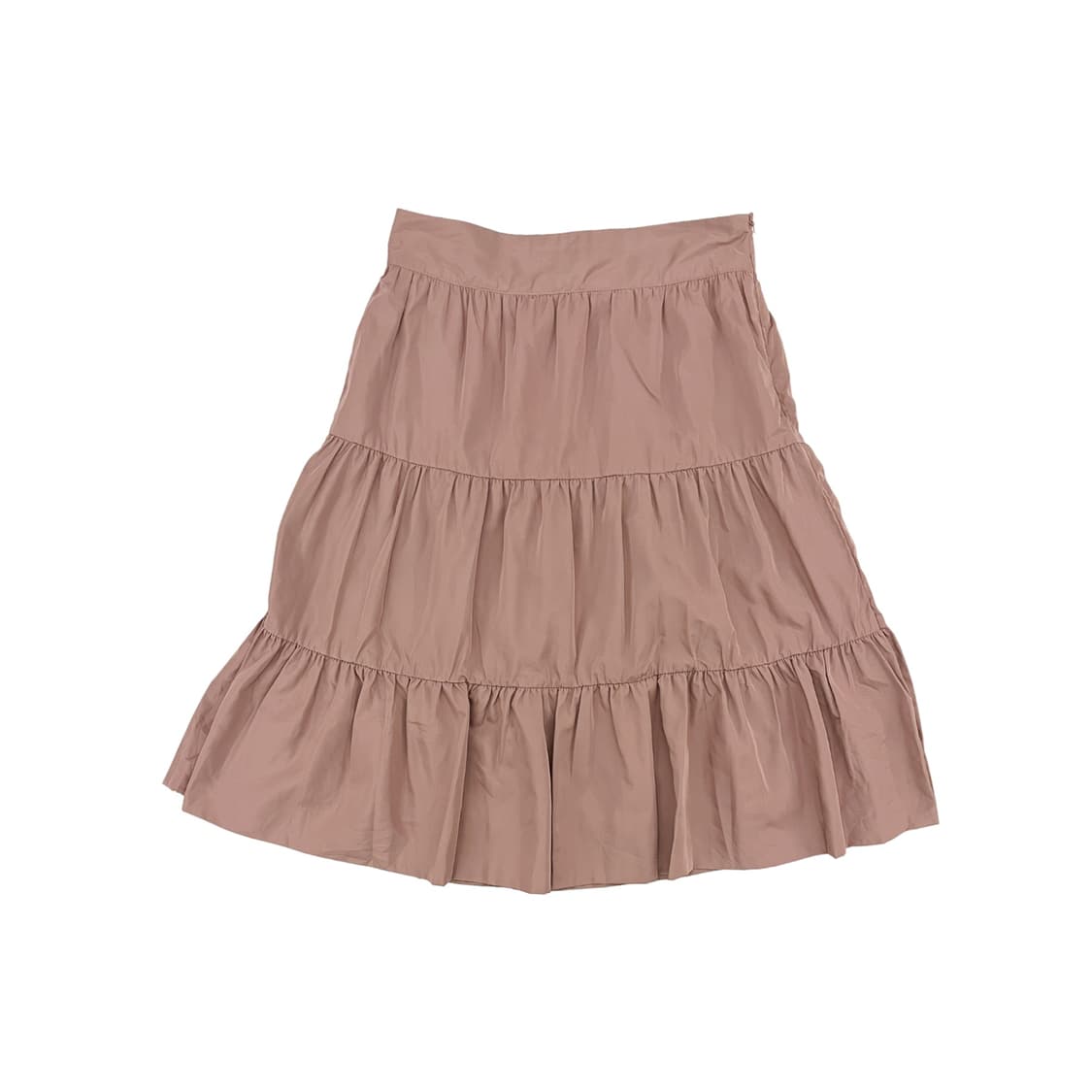 Lee Uemachi 인디핑크 나일론 롱 스커트 상품이미지3