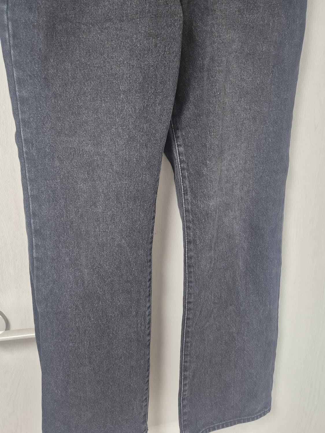 블랙 세미와이드 청바지 30 (상태최상) 상품이미지4