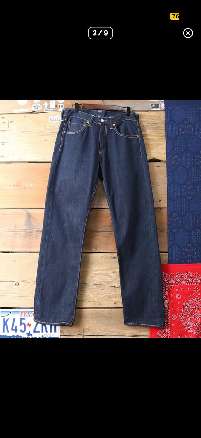 levis 리바이스 503 진청 인디고 루즈 스트레이트 핏 데님 상품이미지2