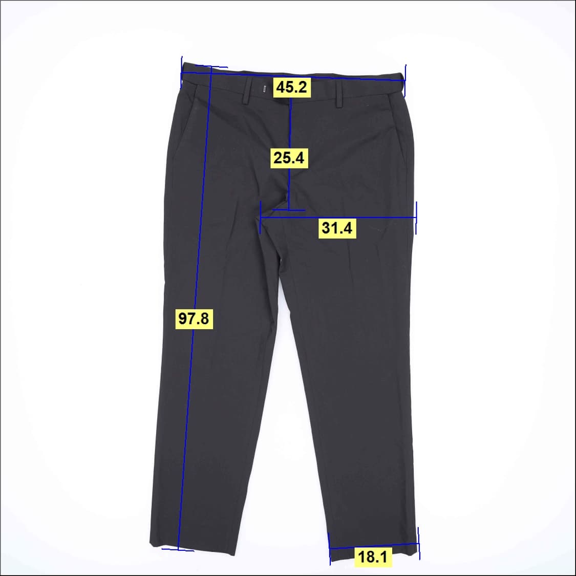 34 신형 무신사 슬랙스 팬츠  0421H1 상품이미지6