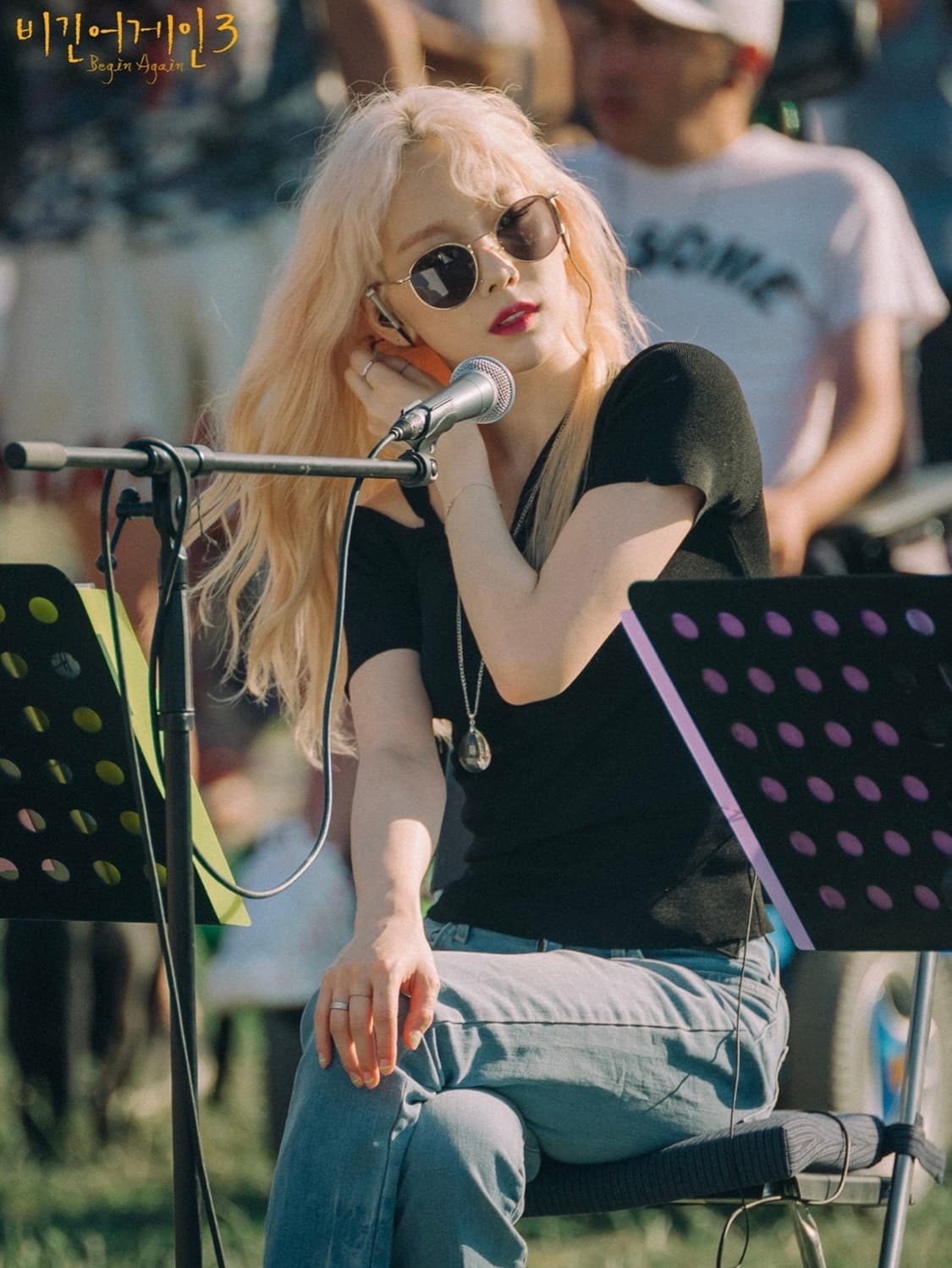 (거의 새상태) 페이크미 태연 선글라스 B35 T BSV 상품이미지5
