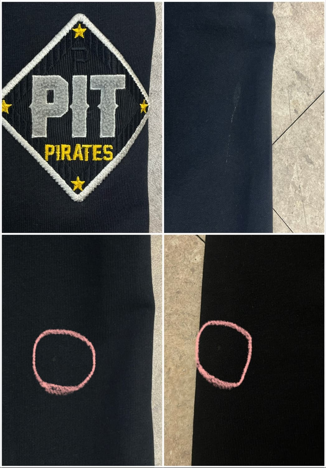 엠엘비 레터링 후드집업 블랙 95 #csz3477 상품이미지10