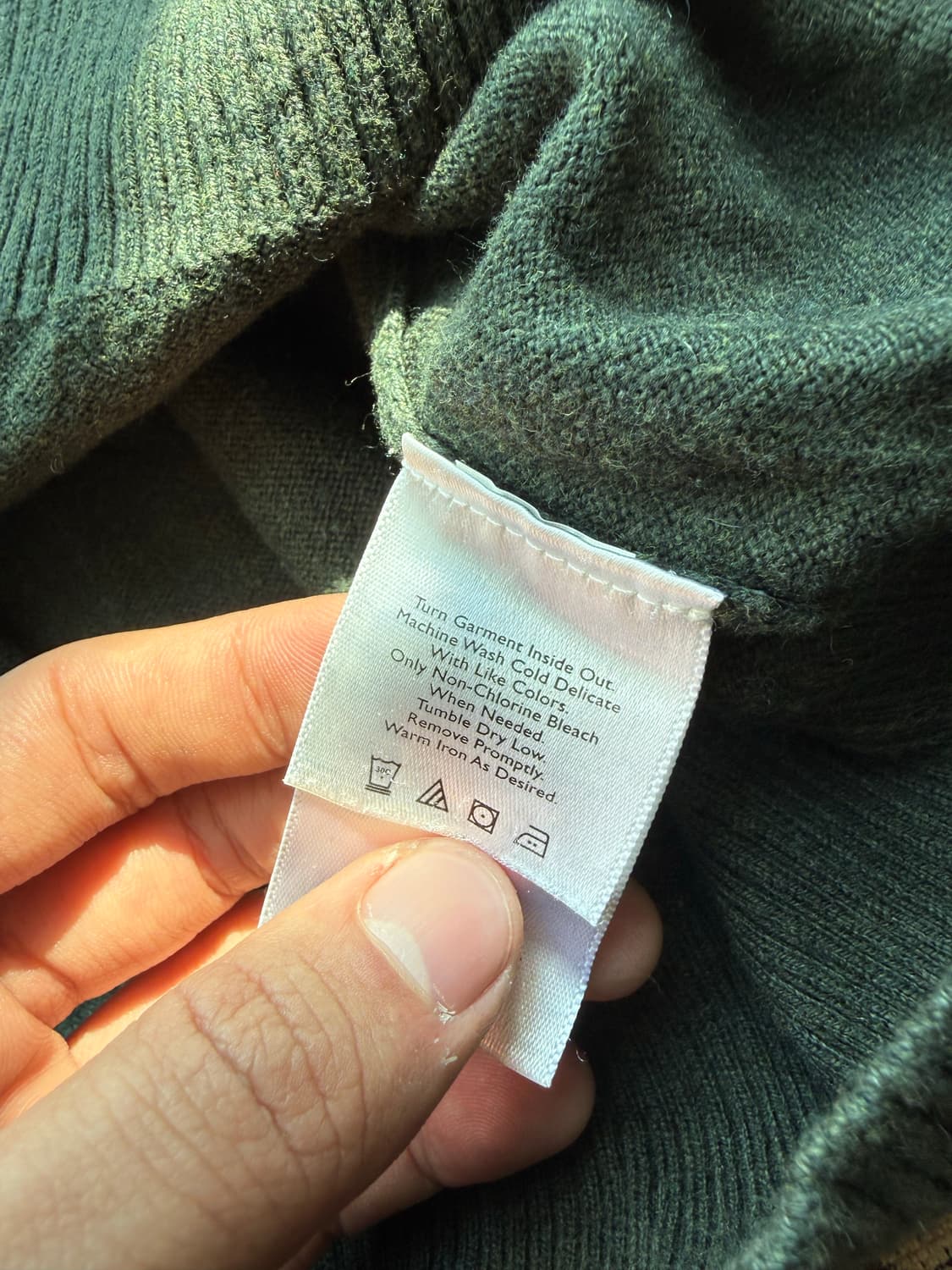 Eddie Bauer그린 집업 니트 상품이미지6