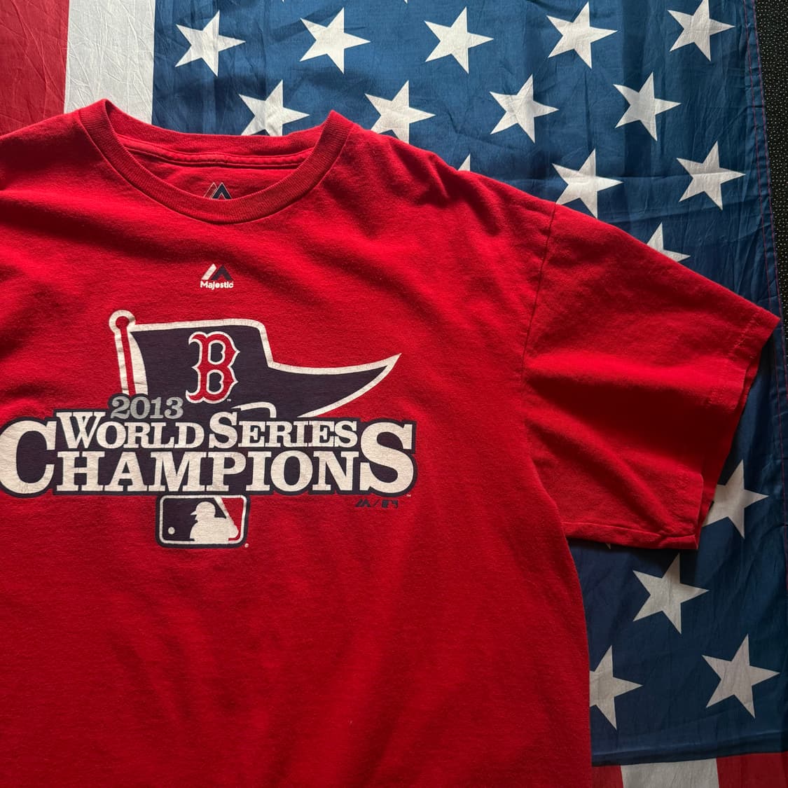 [L] 마제스틱 2013 월드시리즈 챔피온 반팔 티셔츠 상품이미지3